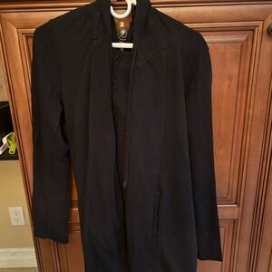 Men's Black Throw over